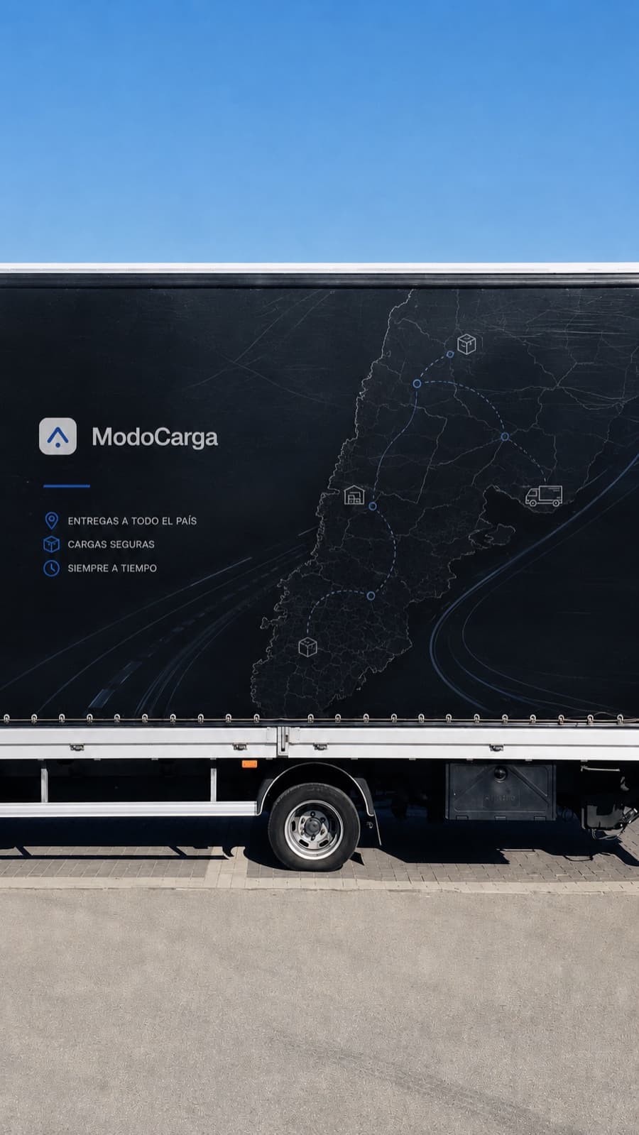 Unidad de ModoCarga con la identidad de marca